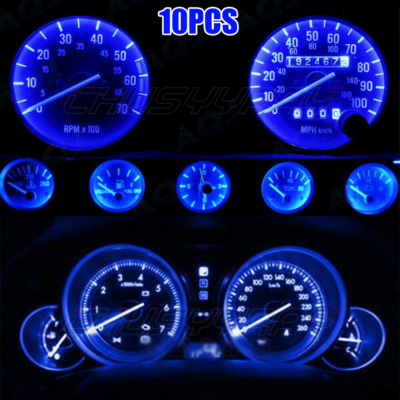 Aqua Blue LED Dashboard Gauge Cluster Light Bulb Kit For 1989-1995 Toyota Pickup Trucks