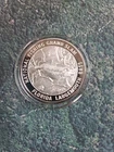 1 oz silver round American Fishing Club Florida Large Mouth Will Combine Shippin