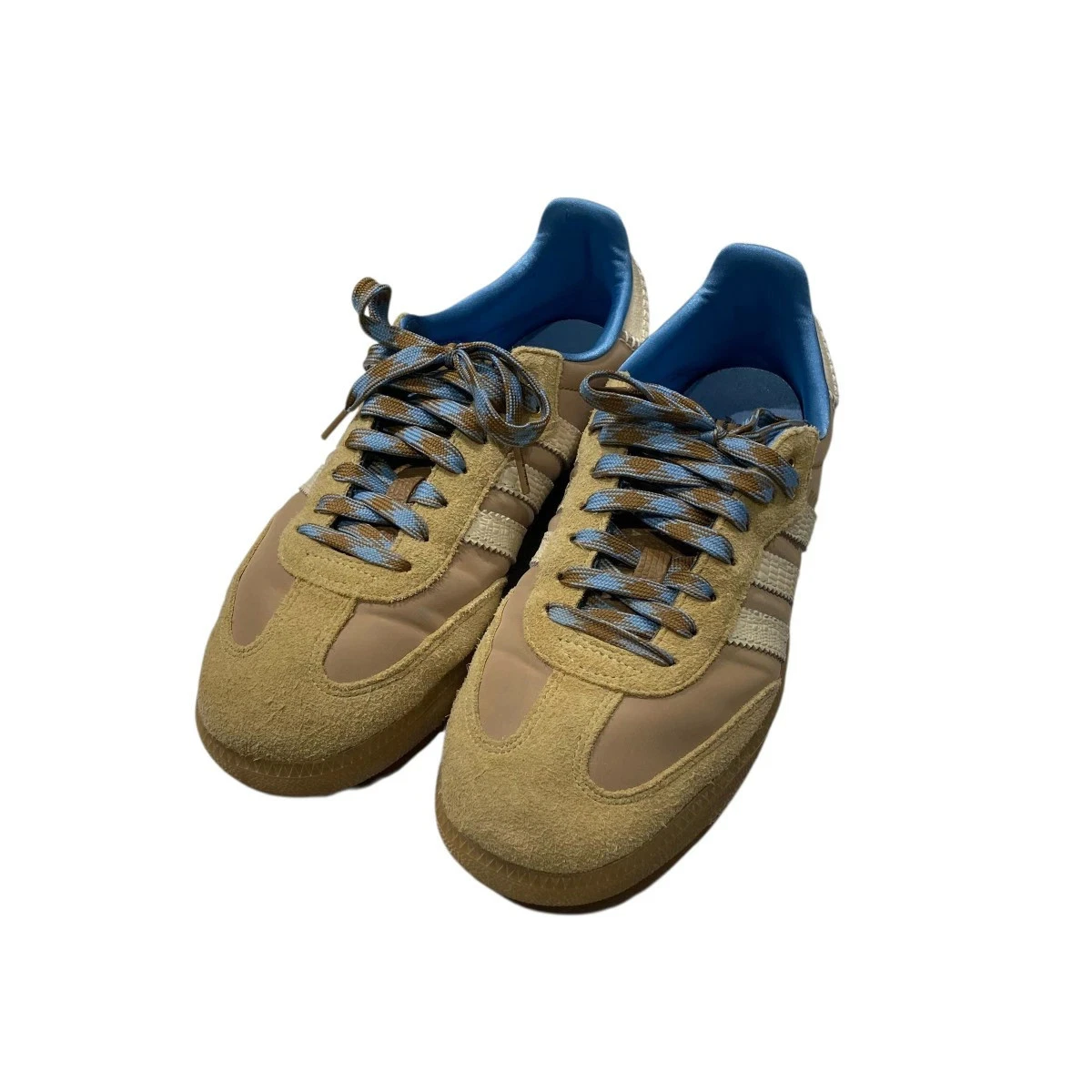 Adidas Wales Bonner Nylon Samba Supcol Wonwhi Ashblu Sneakers Ih3261 Beige GUg38