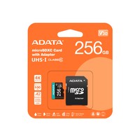 ADATA Premier Pro 256 GB MicroSDXC Classe 10 UHS-I AUSDX256GUI3V30SA2-RA1