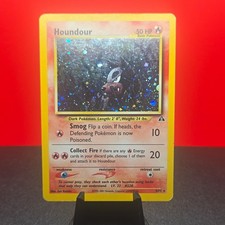Nintendo Houndour Pokemon TCG Neo Discovery 5/75 Holo Rare Basic 50 HP ENG 2001 on eBay