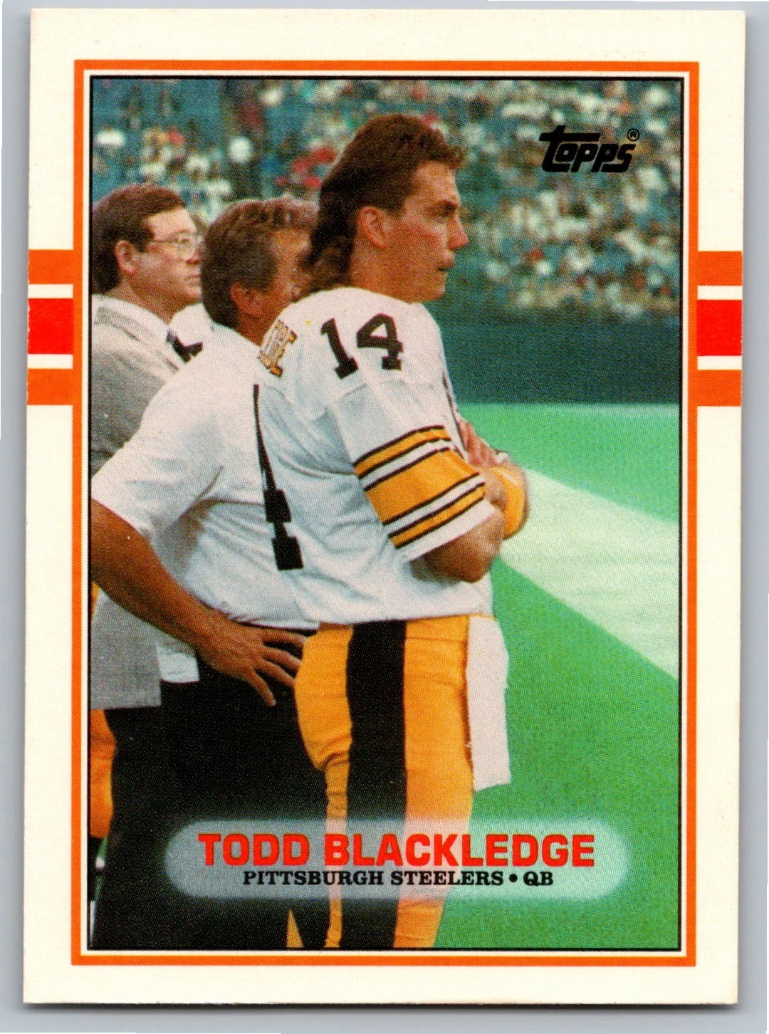 Todd Blackledge trading card