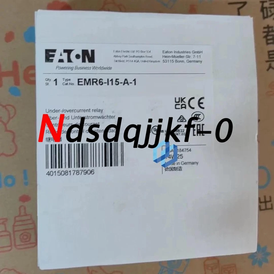 Eaton EMR6-I15-A-1 Current Monitoring Relay Brand NEW - Image 3 of 3