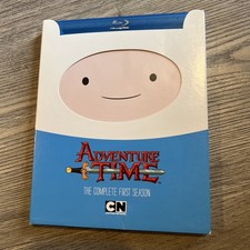 Adventure Time The Complete First Season Blu-Ray w/Inserts and Slipcover