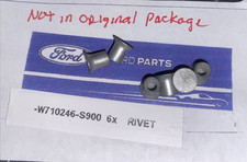 2015-2026 Ford Truck Cab Back Panel Rivet W710246-s900 Qty Six Pieces