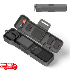 Case for DJI Osmo Pocket 3 Creator Combo Accessories, Travel Waterproof Gray