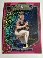 2026 Leaf Metal Baseball KASH MAYFIELD San Diego Padres Armed Dangerous 5/6