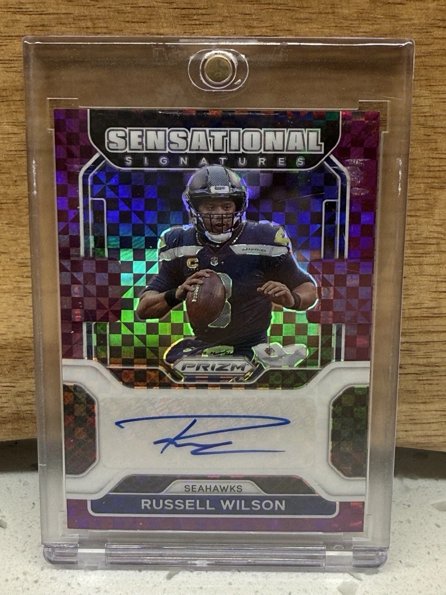 Russell Wilson Autograph Football Trading Cards for sale | eBay