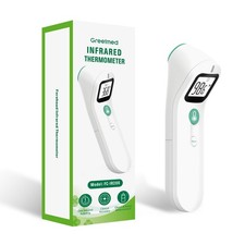 No Touch Forehead Digital Thermometer for Adults, Kids with Fever Alarm, 1s Inst