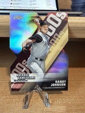 2020 Topps Chrome Baseball Decade of Dominance Die-Cuts Randy Johnson Card DOD-9