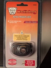 Bulldog Keyed Trigger Lock Wth Matching Key Fits Most Handguns, Rifles - BD8002
