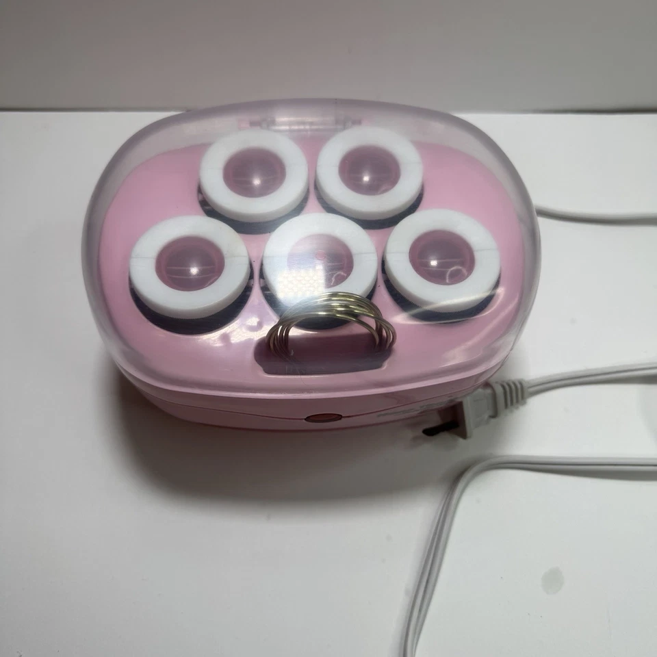 Babyliss PRO Nano Titanio Profesional Hot Rollers Susan G. Komen Probado Rosa Foto 3 de 4