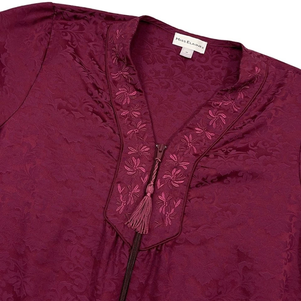 Bata Miss Elaine mediana borgoña cremallera completa Foto 2 de 4