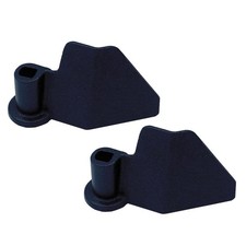 2 Pack Breadmaker Paddle, Bread Maker Kneading 2.74 x 1.59inch, Black 