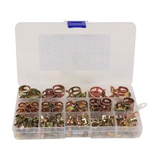 115 Pcs 6-22mm Fuel Line Hose Spring Clip Clamps Fasteners Silicone Vacuum 115 Pcs 6-22mm Fuel Line Hose Spring Clip Clamps Fasteners Silicone Vacuum