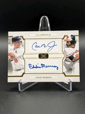 2024 Topps Definitive Cal Ripken Jr / Eddie Murray - Dual Auto 1/35 - Bookend