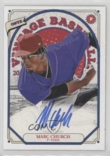 2023 Onyx Vintage Auto Blue Ink Marc Church #VAMC Auto 1k0w