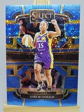 Aari McDonald 2024 Select WNBA Prizm Light Blue Disco 91 /125 LA Sparks