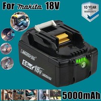 Original Akku Li-Ion Lxt BL1830 BL1850B 18V 5,0Ah FüR Makita BL1860 B 197280-8