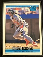 1992 Donruss - Update Brian Jordan #U-3 (RC) St Louis Cardinals RARE