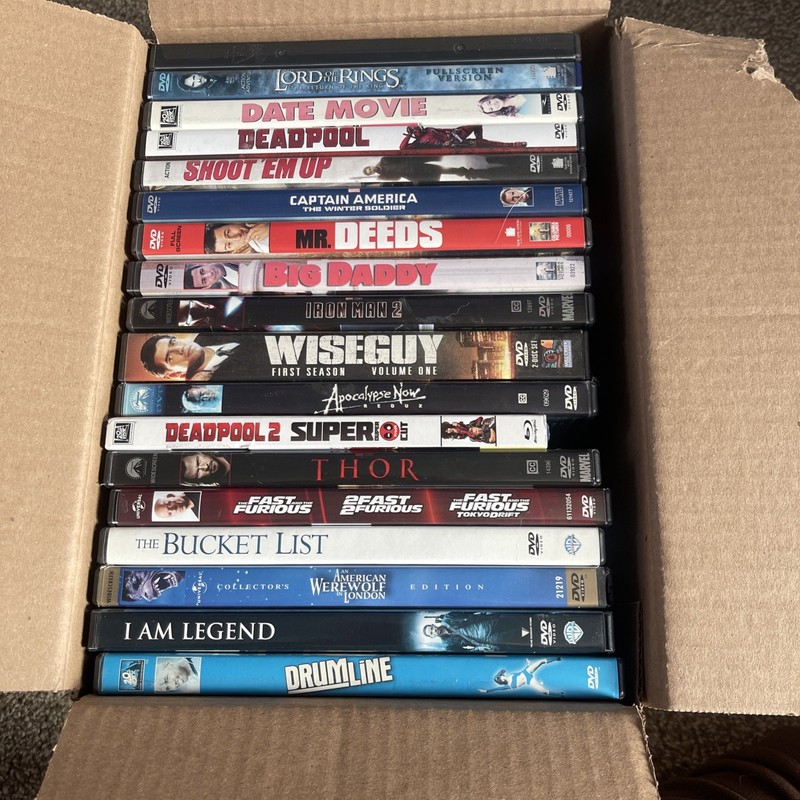 Lot of18 Assorted Movies DVD Wholesale Bulk DVDs