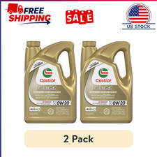 2 Pack Castrol Edge Extended Performance 0w-20 Advanced Full Synthetic