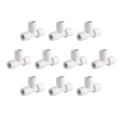 Wavin T-Stück Gleich 22mm 90° Polybutylen 40mm HD10/22W 10er Set
