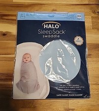 HALO Innovations SleepSack Micro Fleece Wearable Blanket - Baby Blue 0-3 Months