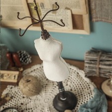 Retro Mannequin Jewelry Organizer Stand Storage Holder Display Decoration Model
