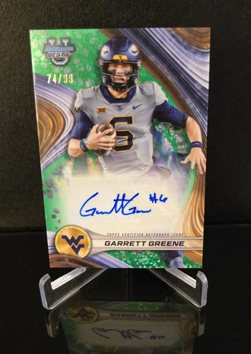 #'ed/99 🔥 GARRETT GREENE RC SP 2024 Bowman U Mejor Mini-Diamante Refractor Verde - Imagen 1 de 2