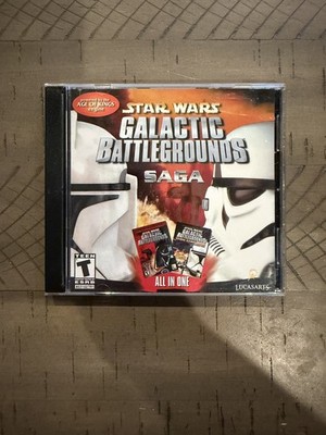 Star Wars: Galactic Battlegrounds Saga (PC, 2004)