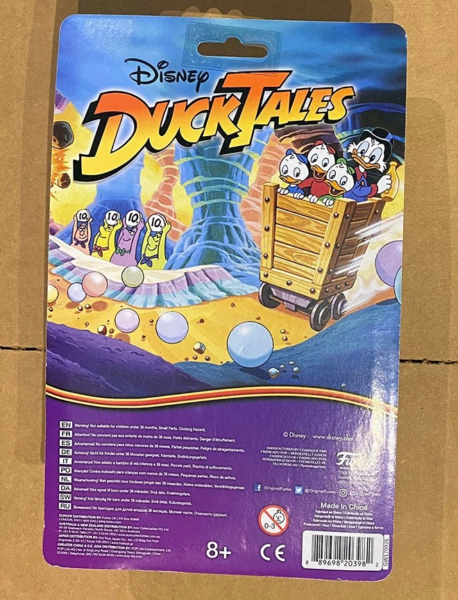 Figura de acción coleccionable DuckTales UNCLE SCROOGE Funko clásico Disney tarde Foto 2 de 4