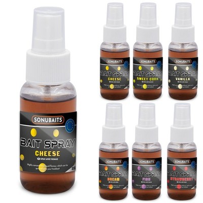 Sonubaits Bait Spray 50ml Lockstoff für Hakenköder Angelspray Aroma Alle Sorten