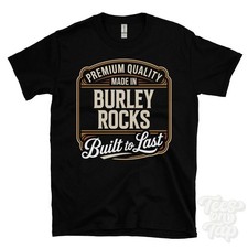 MADE IN BURLEY ROCKS MAGLIETTA PREMIUM QUALITY COSTRUITA PER DURARE nuova Milton England