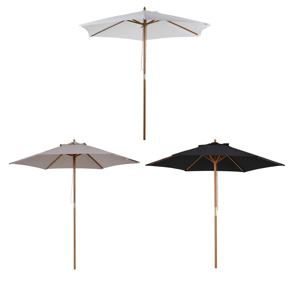 Sonnenschirm Bambus online kaufen | eBay.de