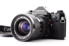 Canon A-1 / Zoom Lens New FD 35-70mm f/4 Good SLR Film Camera Y2288