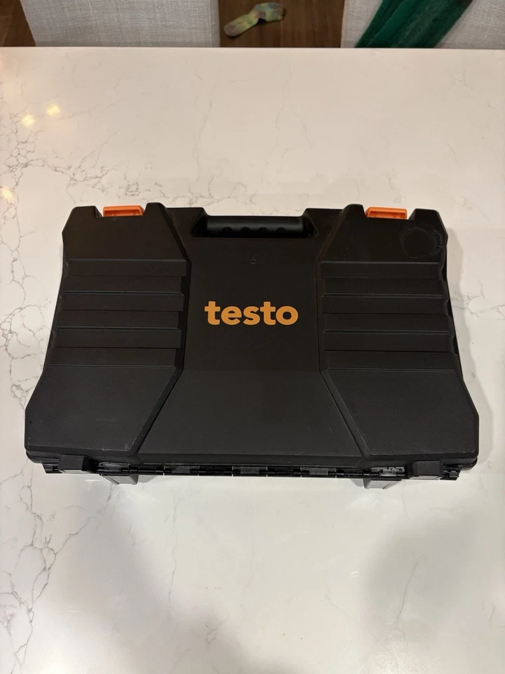 Kit colector digital Testo 550 medidor de refrigeración 0564 5501 con 2x sondas de abrazadera Foto 2 de 4