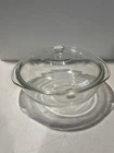 Vintage PYREX Casserole 026 Dish with Lid Clear Glass 10inch