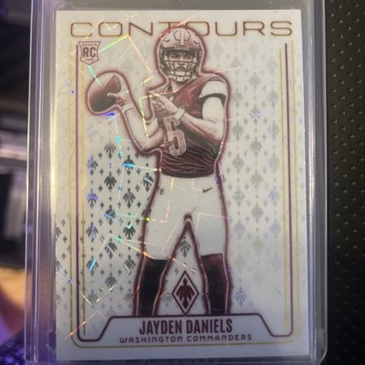 2024 Panini Phoenix - Jayden Daniels Contours Lazer RC Washington Commanders