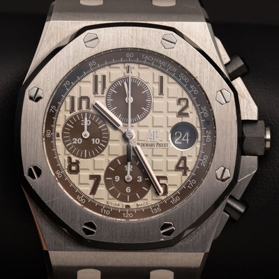 Audemars Piguet Watch Royal Oak Offshore Chronograph 42mm ''Safari'' Steel
