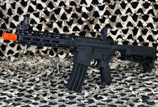 NEW Lancer Tactical BG Defense Type-A MK2 10" Gen 2 AEG Airsoft Rifle - Black