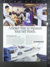 1992 ADVERTISEMENT for Carver 44 440 Aft Cabin Motor Yacht boat
