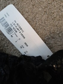 Brand New Lise Charmel Underwired Size Uk 34C Black Bra With Crystal  New 