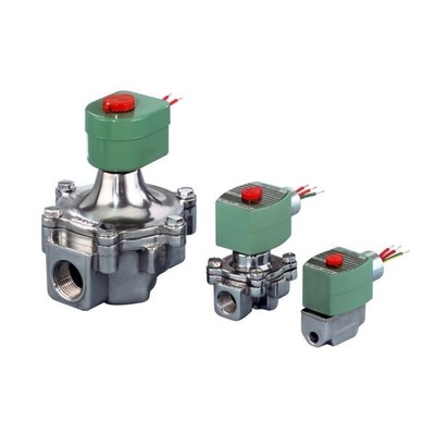 24/60VAC 3/4'' NPT. N.C. 2 Way Solenoid Valve 247500 BTU Min PSI=0 Max PSI=50 Max