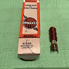 Miller H-164 TV Horizontal Linearity Coil 0.165-1.1mH 2 Ohms 636mA