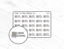 1458~~Order Stickers Planner Stickers.
