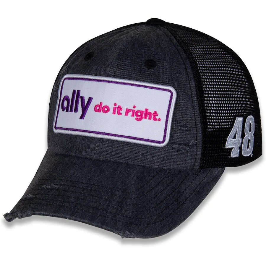Alex Bowman #48 Ally CFS 2023 Nascar Vintage Patch Hat / Cap
