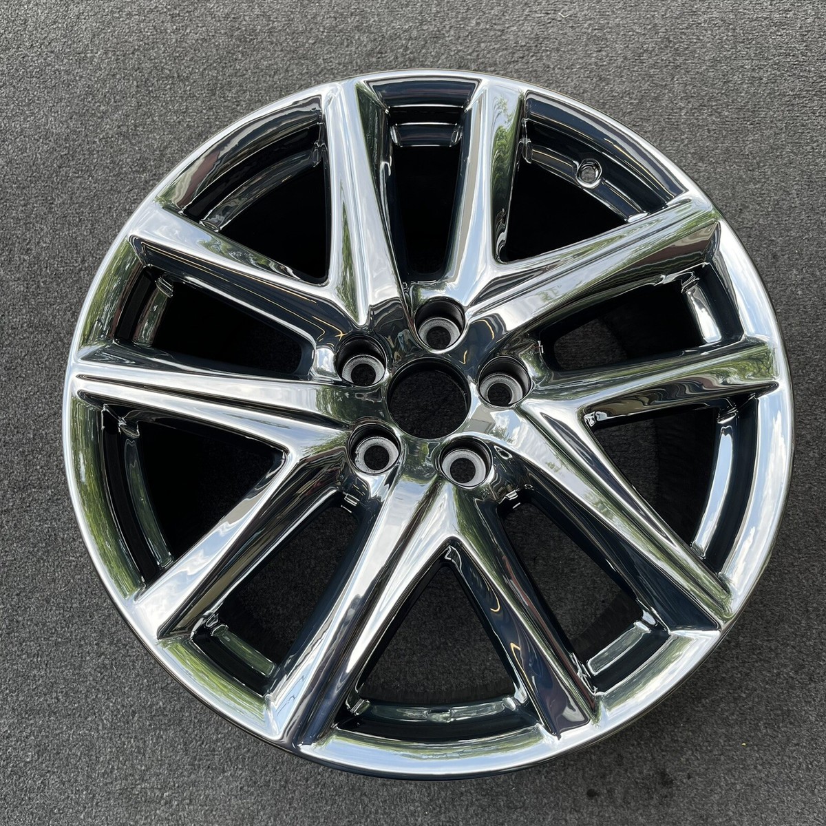 SINGLE 19 INCH WHEEL/RIM LEXUS GS MODELS REAR 2016-2020 OEM CHROME