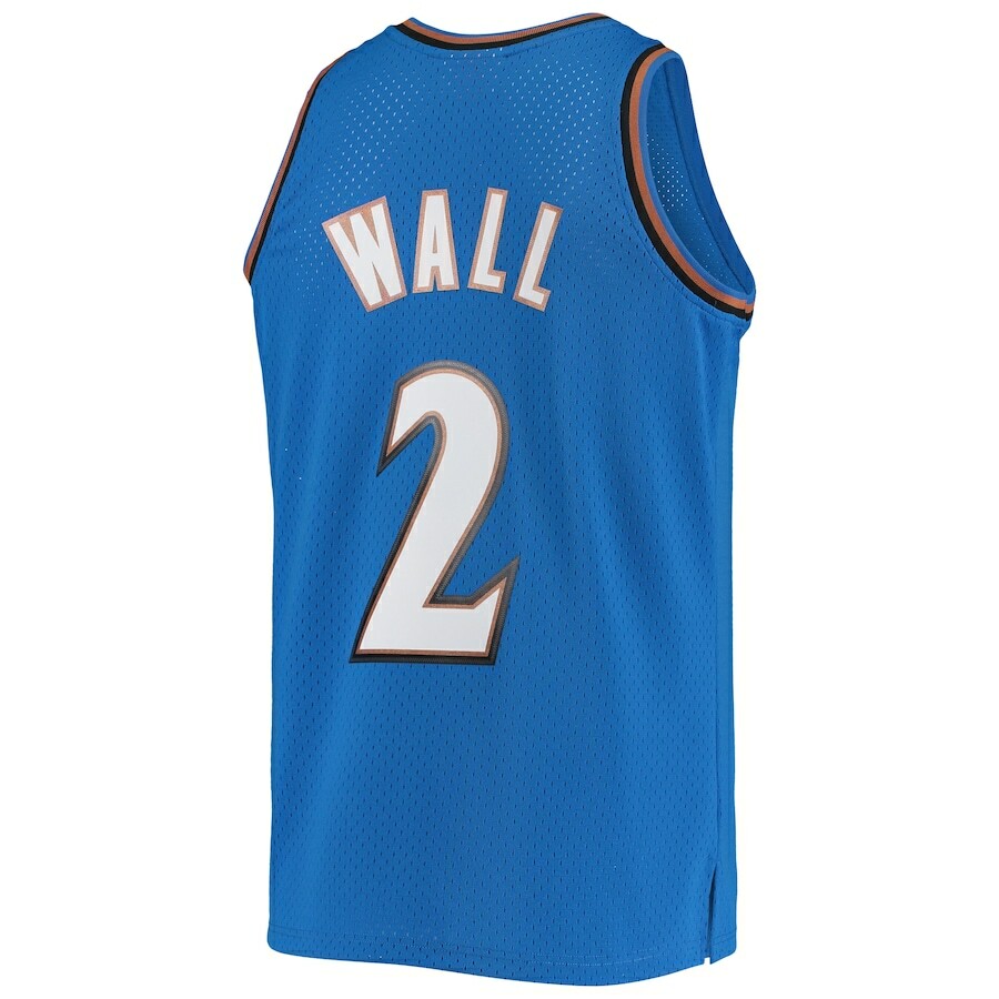 Washington Wizards John Wall #2 Mitchell & Ness Blue 2010/11 Washington Wizards John Wall #2 Mitchell & Ness Blue 2010/11
