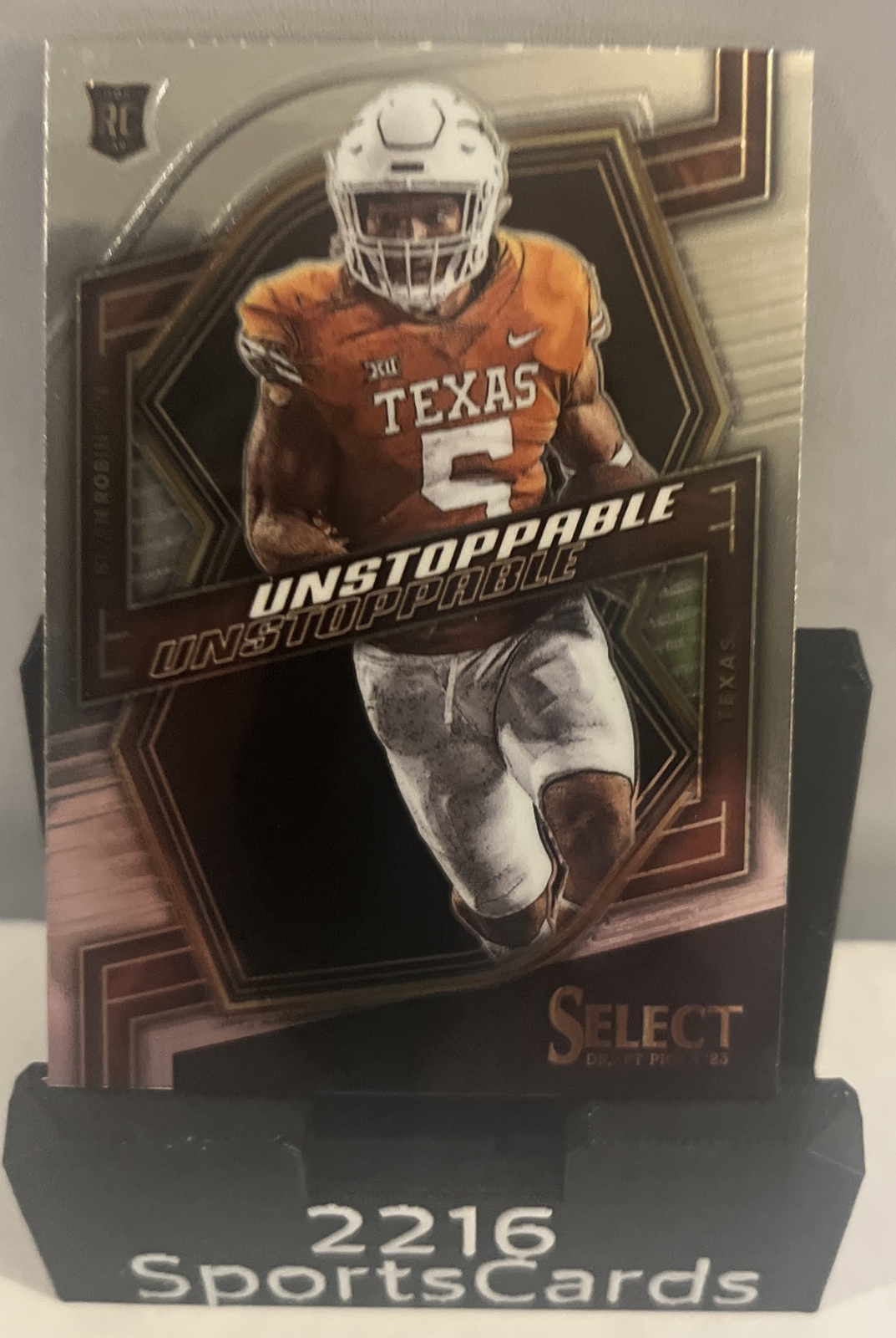 Bijan Robinson RC 2023 Panini Select Draft Picks Unstoppable